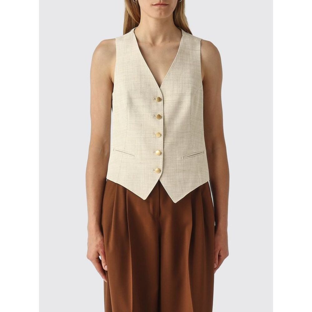 Tagliatore Waistcoat Woman Sand